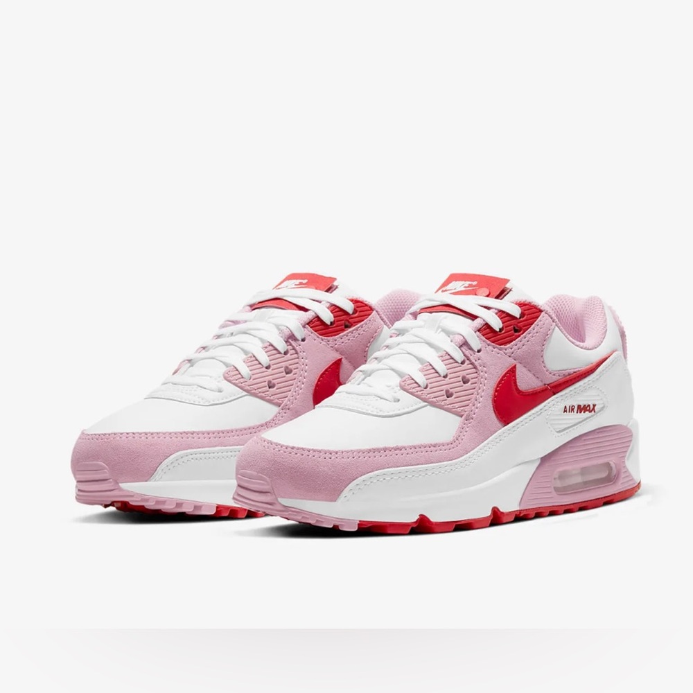 Nike Air Max 90 Valentine’s Day 2021 Sneakers, Women’s size 10 - Picture 1 of 14